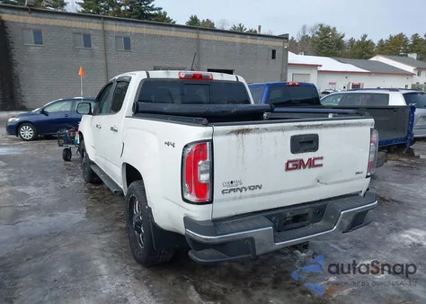 2016 GMC Canyon Slt from USA, damaged, VIN 1GTG6DE35G1158796